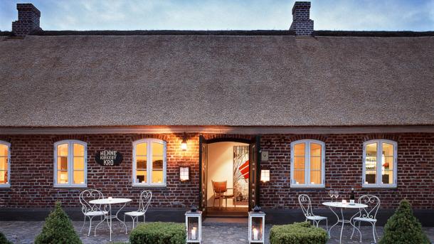 Michelin restaurant Henne Kirkeby Kro i vestjylland