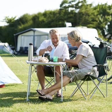 Couple Camping